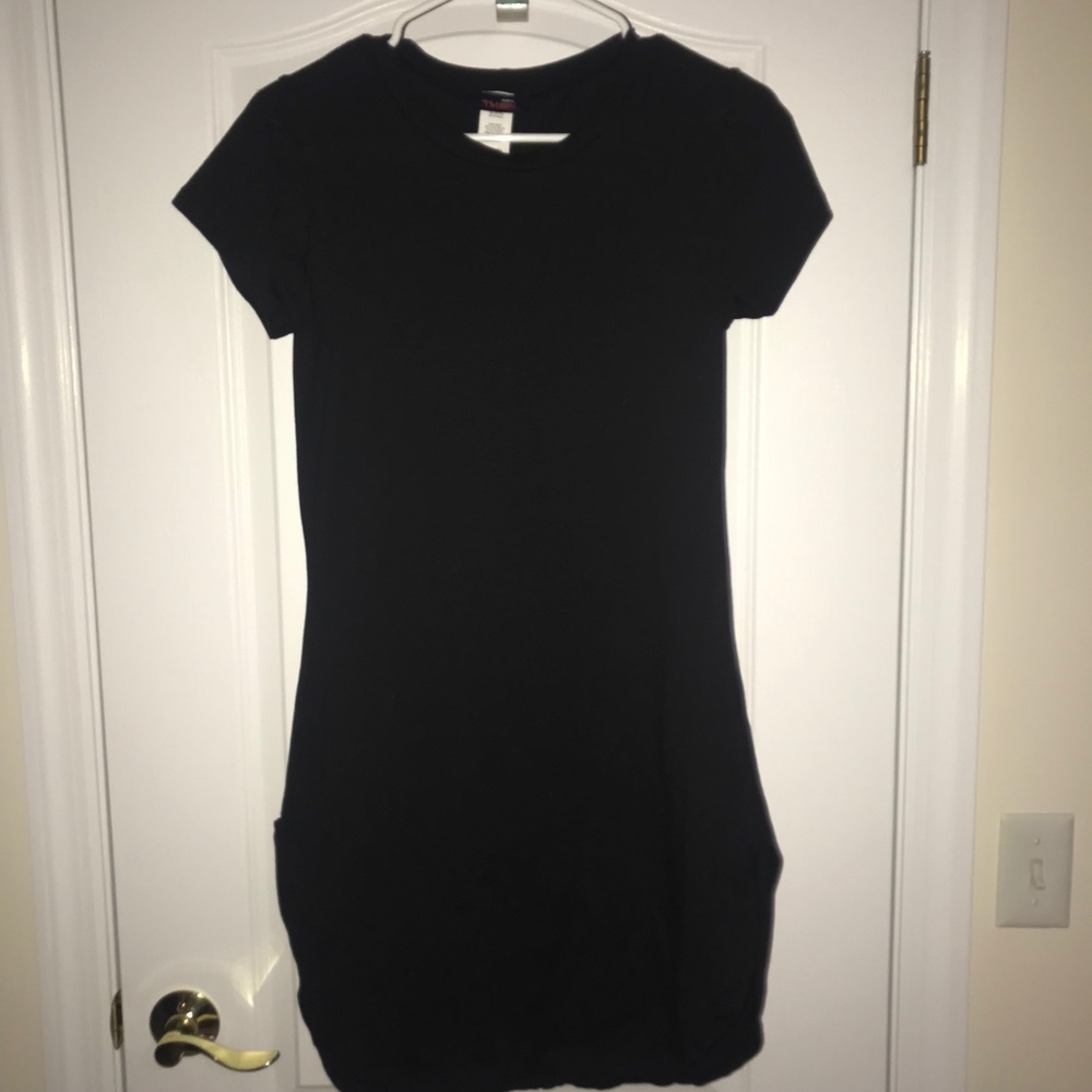 Black T-Shirt Dress